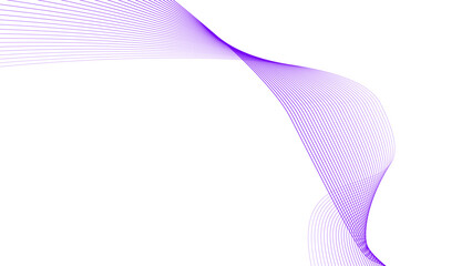purple blue tech wavy lines gradient vector illustration