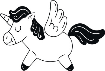 unicorn flying animal