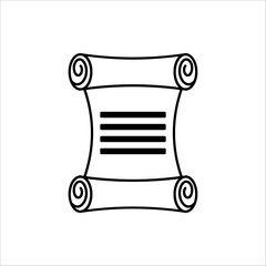 icon of notes. isolated on white background