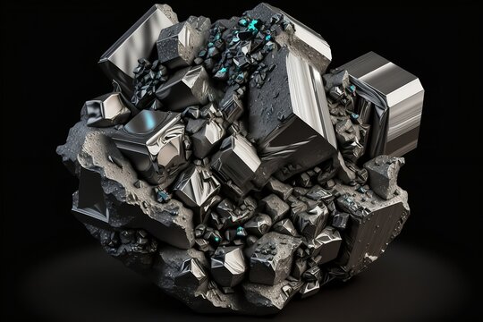 silver ore made by generative ai