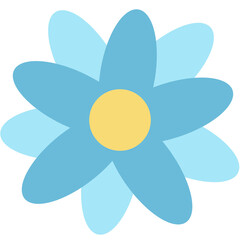 flower isolated on white background