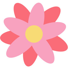 flower isolated on white background