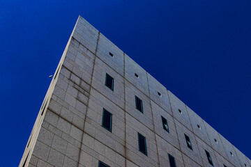 building with sky and clouds