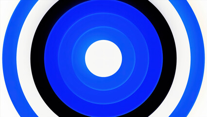 Blue and pink circles. Motion.Circles of different sizes in the animation are vibrating with movements moving in different directions.