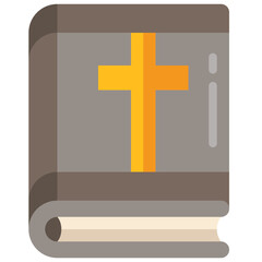 Fototapeta premium bible flat icon