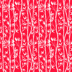 Bamboo seamless pattern. Vector stock illustration eps10.
