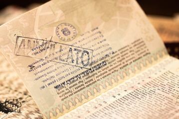 Passport revoked by the state police. Concept of compliance with state laws.