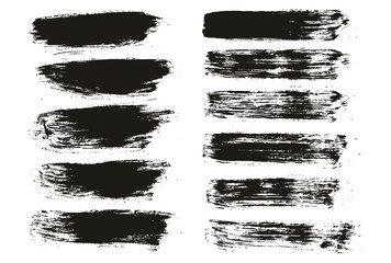 Round Brush Regular Long Background & Straight Lines Mix Artist Brush High Detail Abstract Vector Background Mix Set 