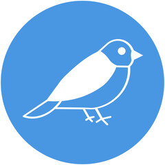 Sparrow Vector icon which can easily modify or edit

