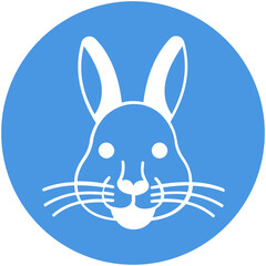 Hare Vector icon which can easily modify or edit

