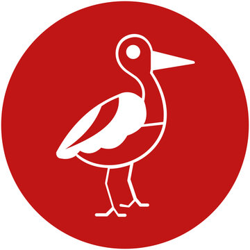 recommend clip art: Sand curlew Vector icon which can easily modify or edit
                    
                    