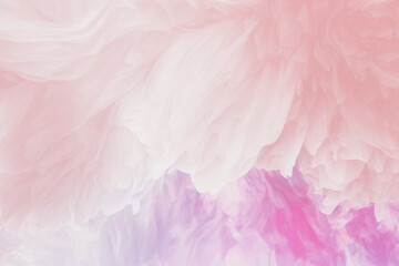 Pastel White and Pink Abstract Background for Celebratory Occasions generative ai