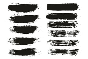 Round Brush Regular Long Background & Straight Lines Mix Artist Brush High Detail Abstract Vector Background Mix Set 