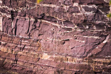 Natural Red Stone for an abstraction