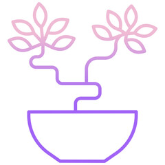 carmona bonsai plant icon