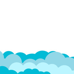 blue sky with clouds