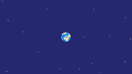 Naklejka premium asteroid, big size, big space, colors, comet, coming near, coming to, coming towards, flies by earth, hurtling, illustration, infinity, ivory, largest, limitless, massive, meteor, multiverse, planet, 