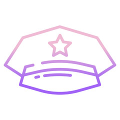 Police hat icon