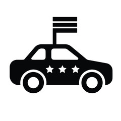 America, car, transport icon