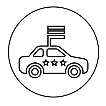America, car, transport icon