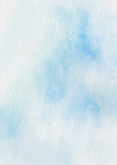 Soft blue watercolor texture