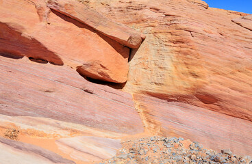 Pink cliff - Valley of Fire State Park, Nevada