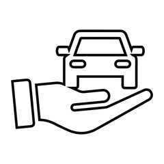Car insurance icon