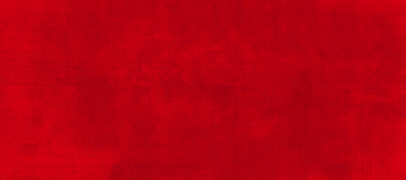 Red painted grunge texture background. Red background texture with dirty color