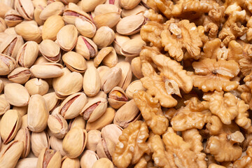 close up of nuts