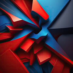 3D Chaos created with Generative AI
