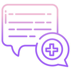 Obraz premium Chat icon