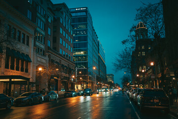 Street scene in Chinatown, Washington, District of Columbia