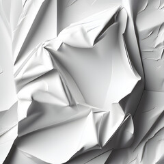 white creased wall