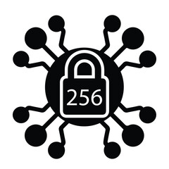 Crypto currency, icon