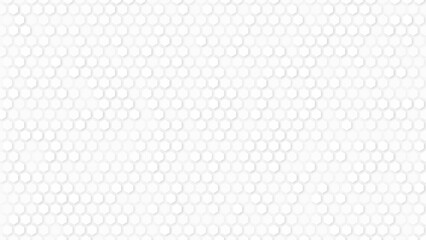 Hexagonal white abstract hexagons backdrop. geometric polygons, as tile wall. Interior room