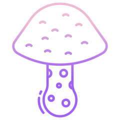 red cap mushroom icon