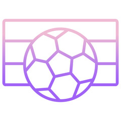 Fototapeta premium Soccer ball icon