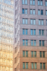 Full frame shot of skyscrapers in Berlin