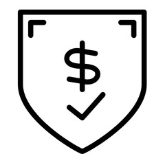 clipboard with dollar sign icon