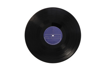 Obraz premium vinyl album png isolated retro record 