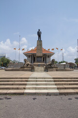 Beautiful view of the Independence Memorial Hall in Colombo, Sri Lanka