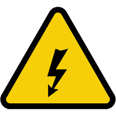 high voltage sign