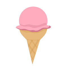Ice cream illustration, dessert clipart, popsicle, ice cream scoop, 