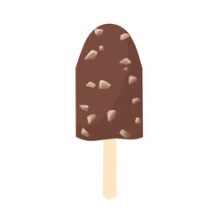 Ice cream illustration, dessert clipart, popsicle, ice cream scoop, 