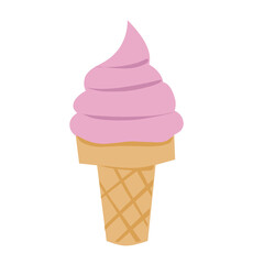 Ice cream illustration, dessert clipart, popsicle, ice cream scoop, 