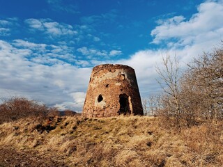 Ruins of an old castle.