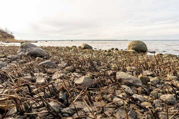 Steilküste auf Insel Poel Meerblick