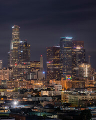 Los Angeles City At Night