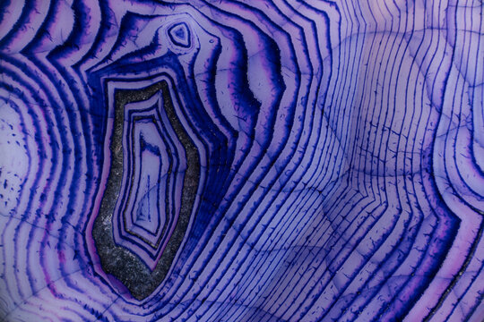 Cracked surface of blue stone