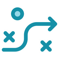 strategy icon for illustration